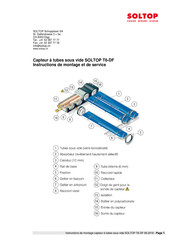 SOLTOP T6-DF Instructions De Montage Et De Service