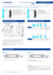 Crouzet GNRD Mini Fiche D'installation