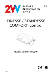 2VV FINESSE Serie Instructions D'installation