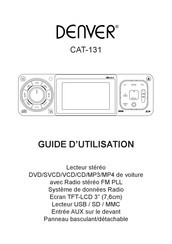 Denver CAT-131 Guide D'utilisation