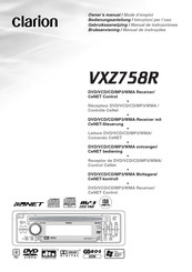 Clarion VXZ758R Mode D'emploi