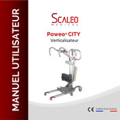 Scaleo medical Poweo CITY Manuel Utilisateur