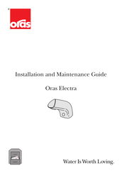 Oras Electra 6110 Guide D'installation Et D'entretien