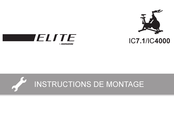 HORIZON ELITE IC4000 Instructions De Montage