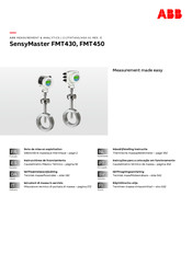 ABB SensyMaster FMT450 Note De Mise En Exploitation