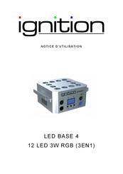 Ignition LED BASE 4 Notice D'utilisation