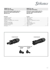 Staubli PV-KBT4-EVO ST Serie Notice De Montage