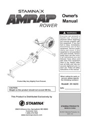 Stamina X AMRAP POWER 35-1423C Mode D'emploi