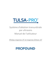 Profound TULSA-PRO PAD-105 Manuel De L'utilisateur