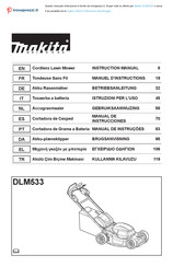 Makita DLM533 Manuel D'instructions