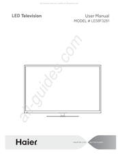 Haier LE58F3281 Mode D'emploi