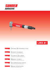 SUHNER ABRASIVE LWA 81 Dossier Technique