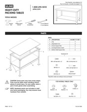 Uline H-7606 Mode D'emploi