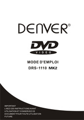 Denver DRS-1110 MK2 Mode D'emploi
