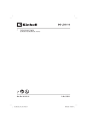 EINHELL 34.141.81 Instructions D'origine