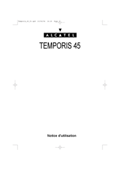 Alcatel TEMPORIS 45 Notice D'utilisation