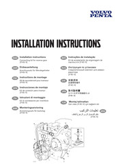Volvo Penta ZF45-1E Instructions D'installation
