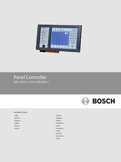 Bosch MPC C Série Guide D'installation