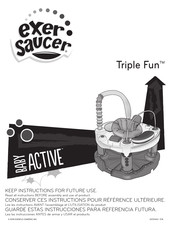 Evenflo ExerSaucer Triple Fun Manuel D'instructions