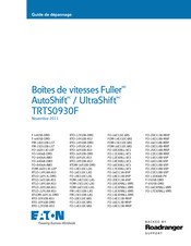 Eaton Fuller RTO-10910B-AS3 Guide De Dépannage
