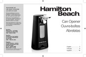 Hamilton Beach 76510 Mode D'emploi