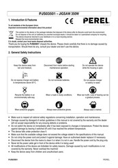 Perel Tools PJS03501 Manuel D'instructions