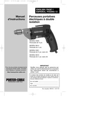 Porter Cable 6614 Manuel D'instructions