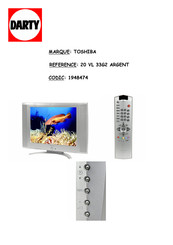 Toshiba 20 VL 33G2 ARGENT Mode D'emploi