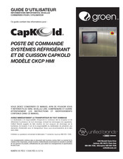 CapKold groen CKCP HMI Guide D'utilisateur