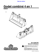 Land Pride CB0654 Manuel D'utilisateur