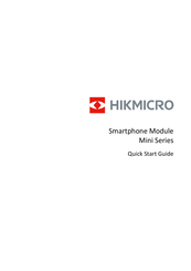 Hikmicro Mini Série Guide De Démarrage Rapide