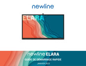 NewLine Elara Série Guide De Démarrage Rapide