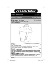 Proctor Silex 67802 Mode D'emploi