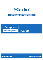 CRISTOR IP3000 Manuel D'utilisation