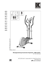 Kettler UNIX 10 EXT Instructions De Montage
