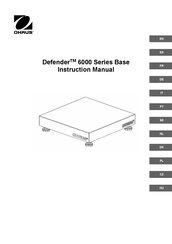 OHAUS Defender 6000 Série Manuel D'instructions