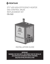 Pentair 476001 Guide D'installation