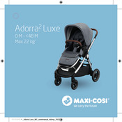 Maxi-Cosi Adorra2 Luxe Mode D'emploi