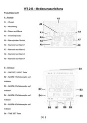 Technoline WT 245 Guide D'utilisation