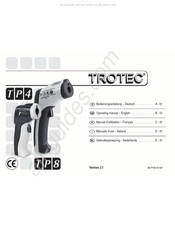 Trotec TP8 Manuel D'utilisation