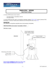 SEFRAM SPX50 Instructions