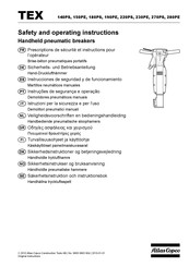 Atlas Copco TEX 270PS Prescriptions De Sécurité Et Instructions Pour L'opérateur