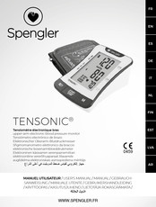 Spengler TENSONIC 527500 Manuel Utilisateur