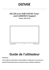 Denver LED-3275NL Guide De L'utilisateur