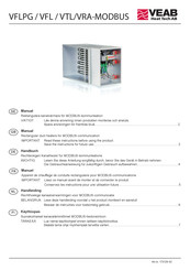 VEAB Heat Tech VFL-MODBUS Manuel