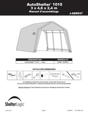 ShelterLogic 62981 Manuel D'assemblage