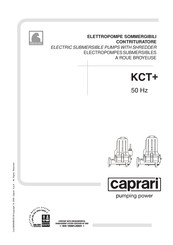 caprari KCT+ Mode D'emploi