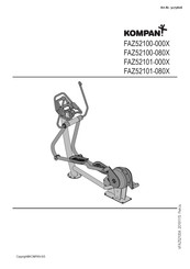 KOMPAN FAZ52100-000X Instructions De Montage