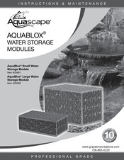 AquaScape 29491 Mode D'emploi