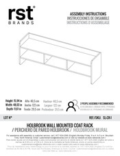 rst brands SL-CR-1 Instructions D'assemblage